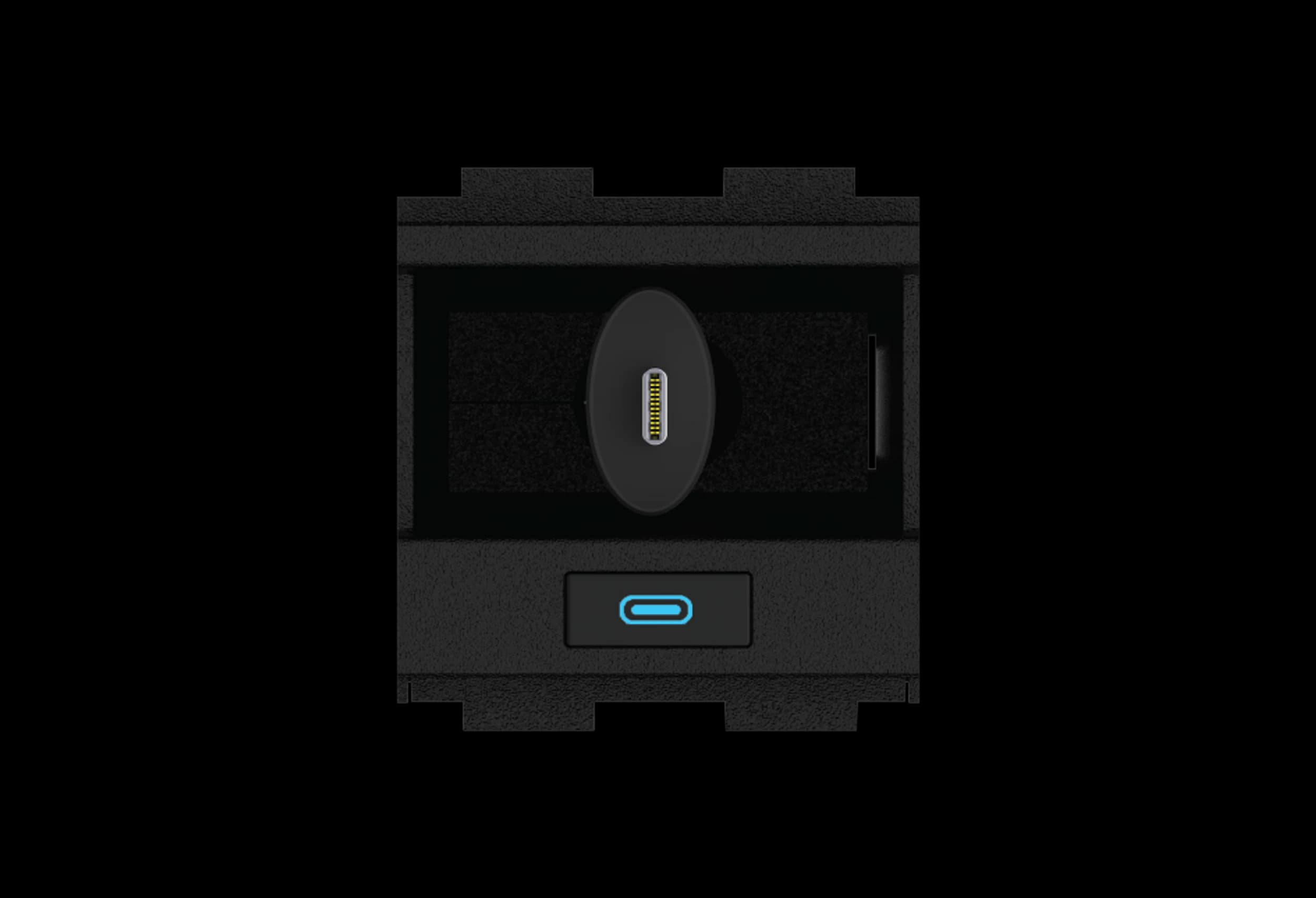 Crestron FT2A-CBLR-1T-4K-USBC-HD one-touch cable retractor