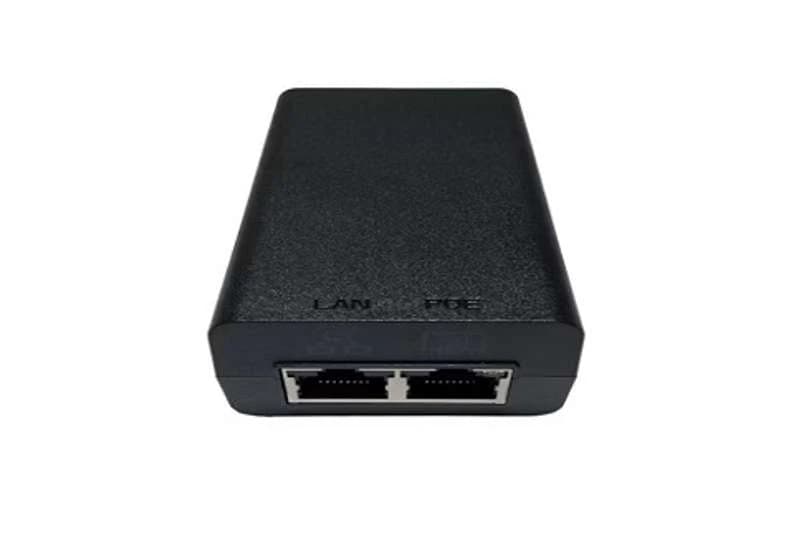 Jabra PoE Injector Kit, LAN and PoE port detail