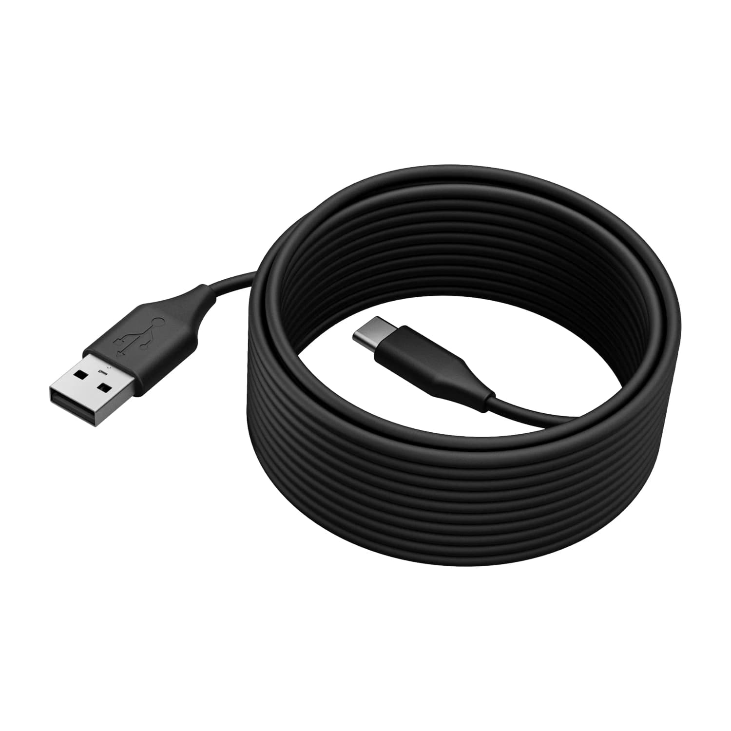 Jabra USB Cable, USB-A to USB-C, coiled