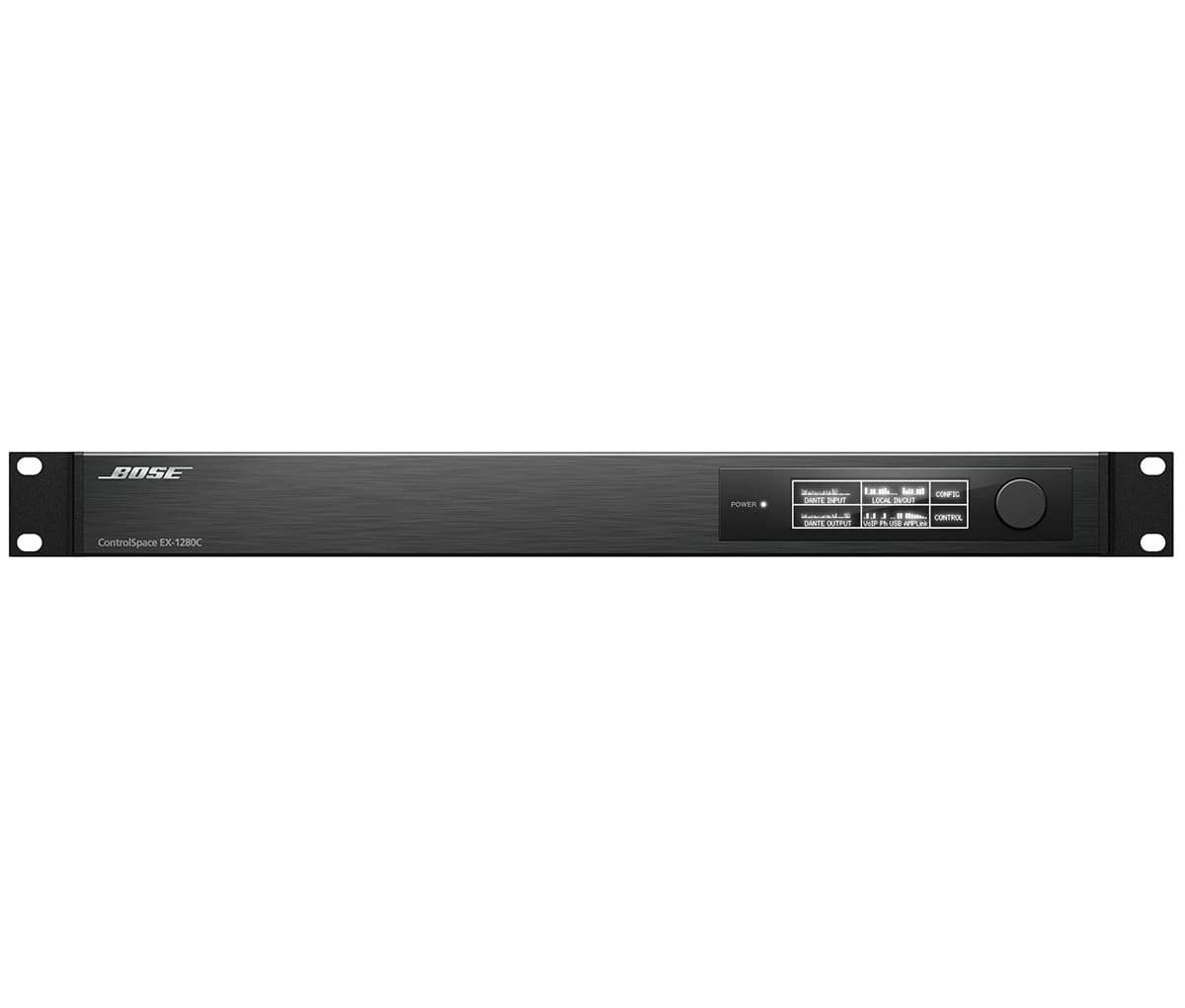Bose ControlSpace EX-1280C, front panel straight-on view
