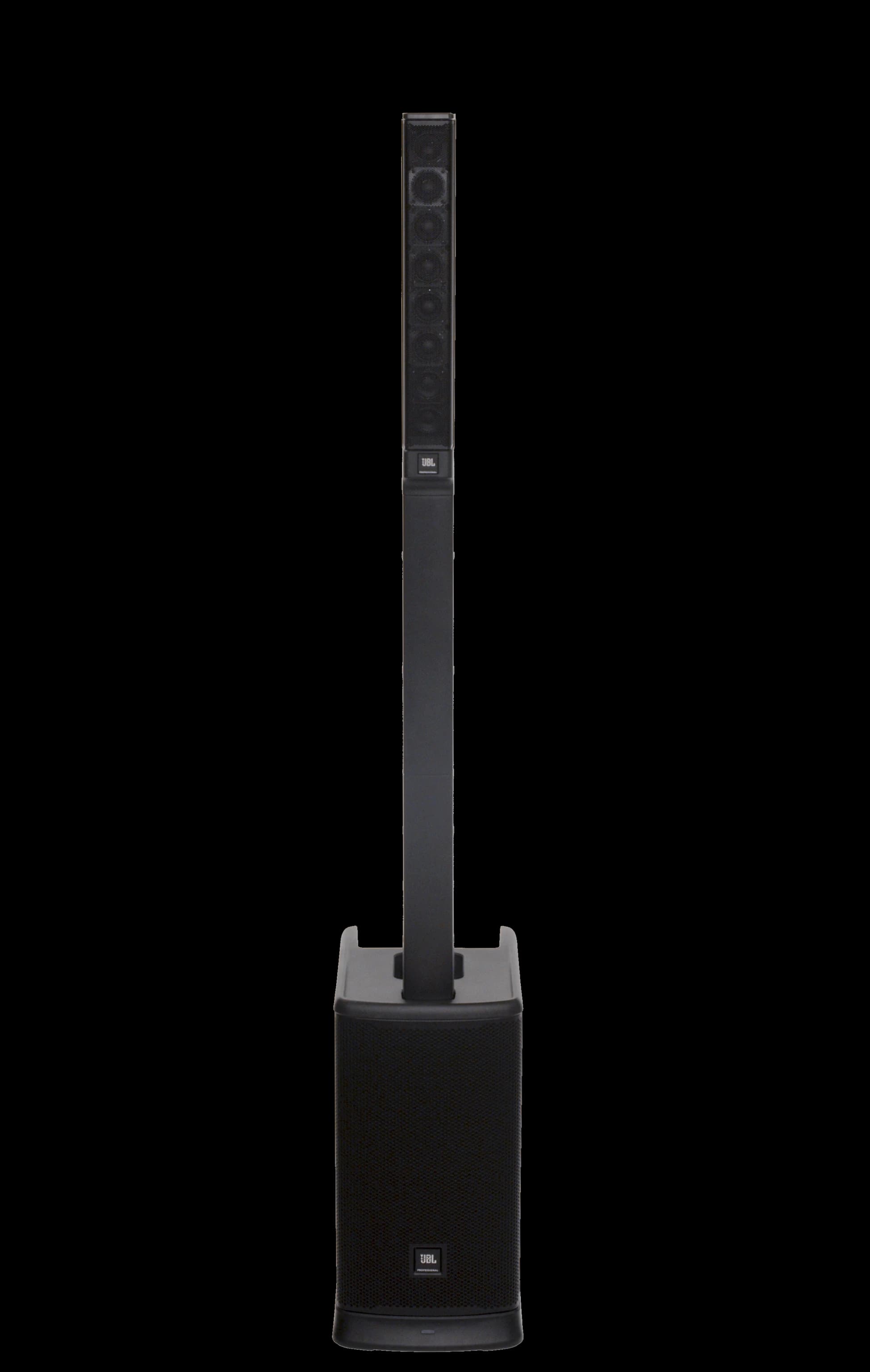 JBL EON ONE MK2 battery-powered column PA, front studio view
