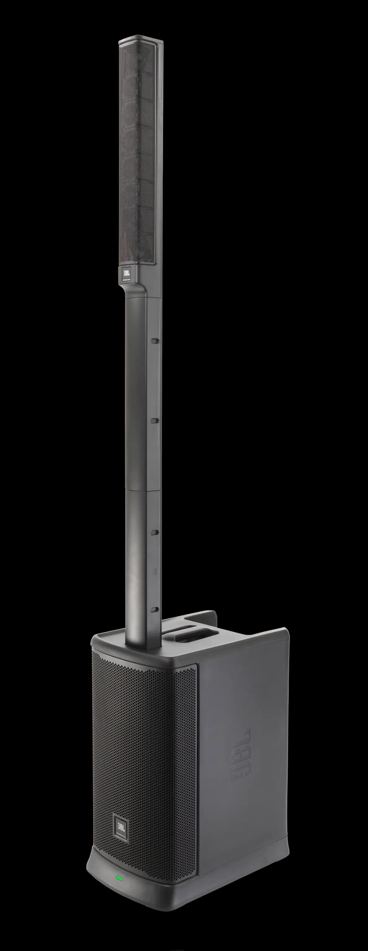 JBL EON ONE MK2 column PA, opposing angled view