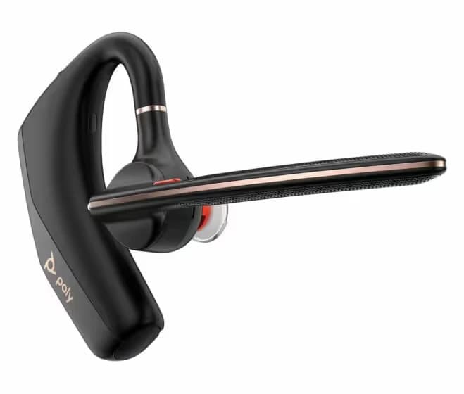 Poly Voyager Legend 50-M Bluetooth headset, side view