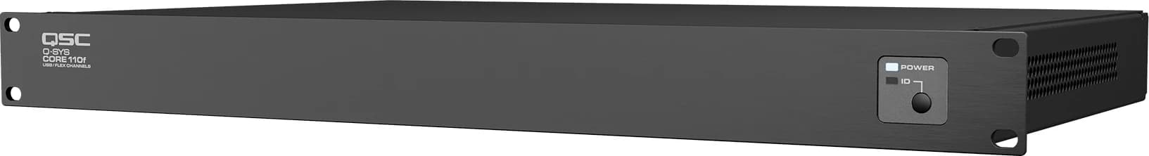 QSC Q-SYS Core 110f, angled front-left view