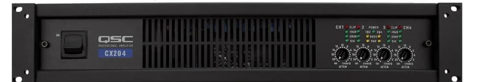 QSC CX204V 70V power amplifier
