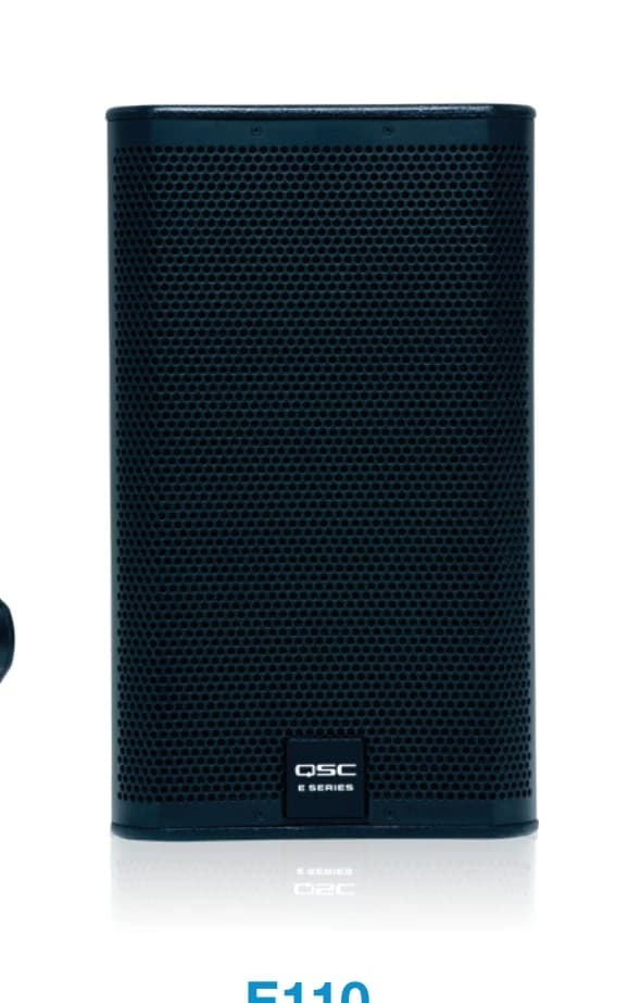 QSC E110 passive loudspeaker, front view