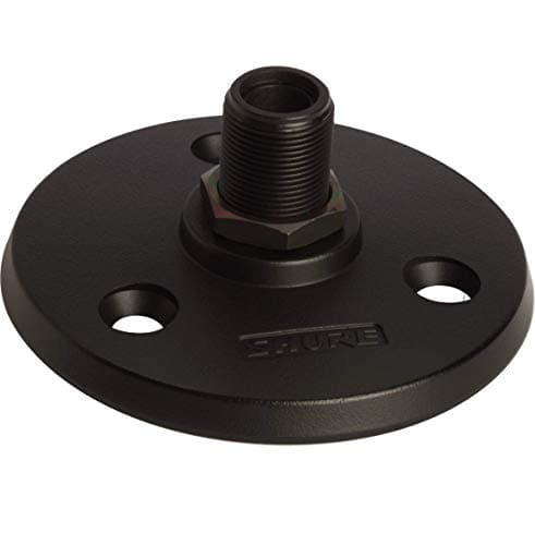Shure A13HDB heavy-duty mounting flange, black