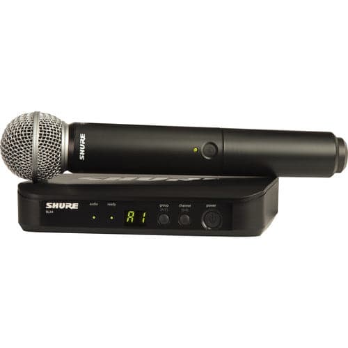 Shure BLX24/SM58 wireless handheld vocal system