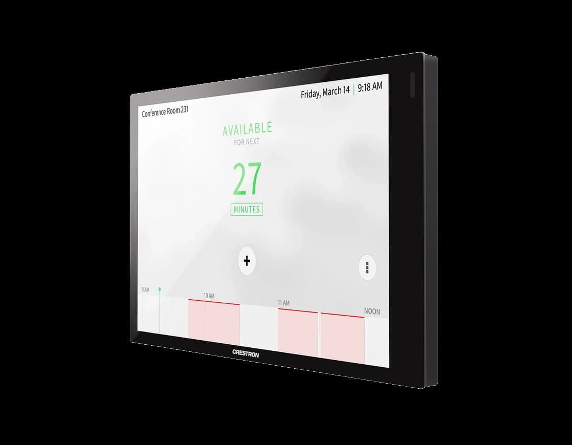Crestron TSS-770 room scheduling touch screen
