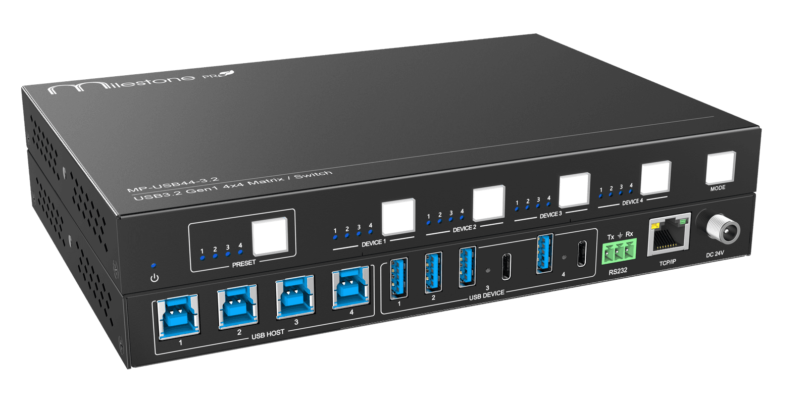 Milestone MP-USB44-3.2 USB 3.2 matrix switch