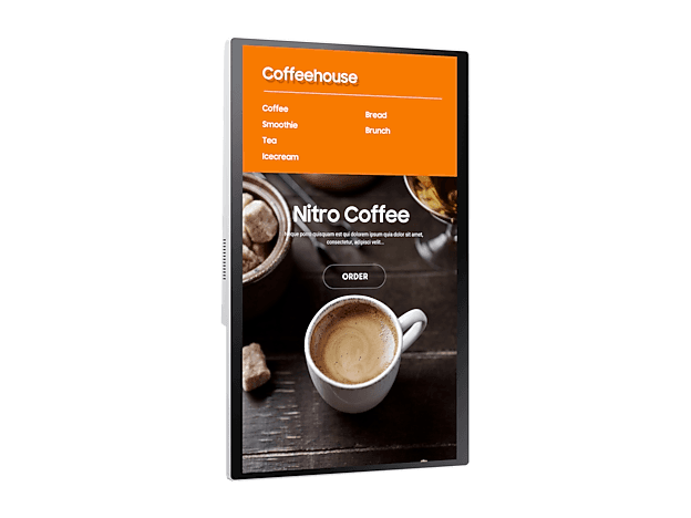 Samsung Kiosk KM24A self-service touch display