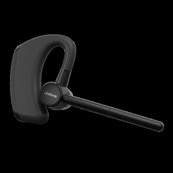 Jabra Perform Go 4 mono Bluetooth headset, angled studio view