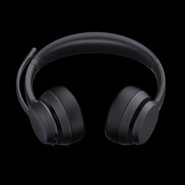 Yealink ZenOffice32 Dual headset, front-facing studio view