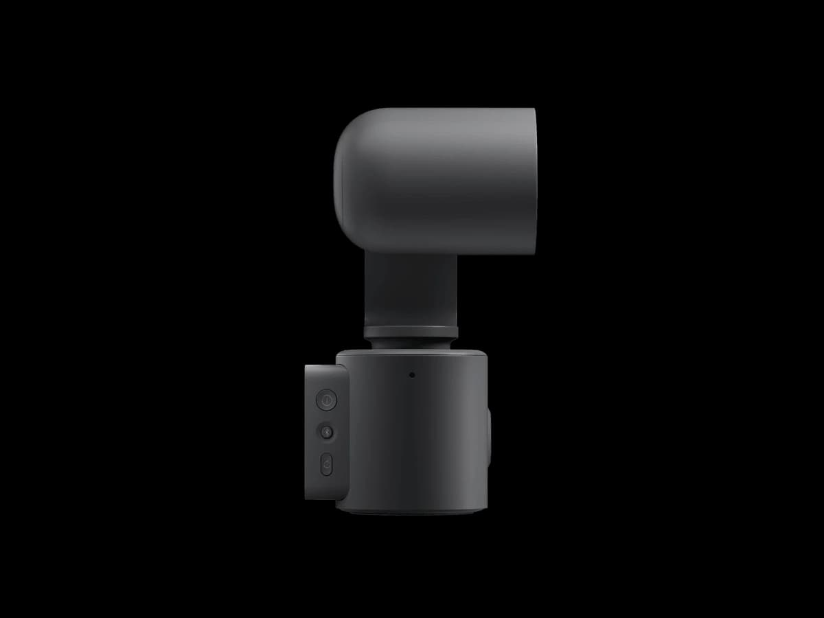 Logitech Rally AI Camera Pro, side profile view