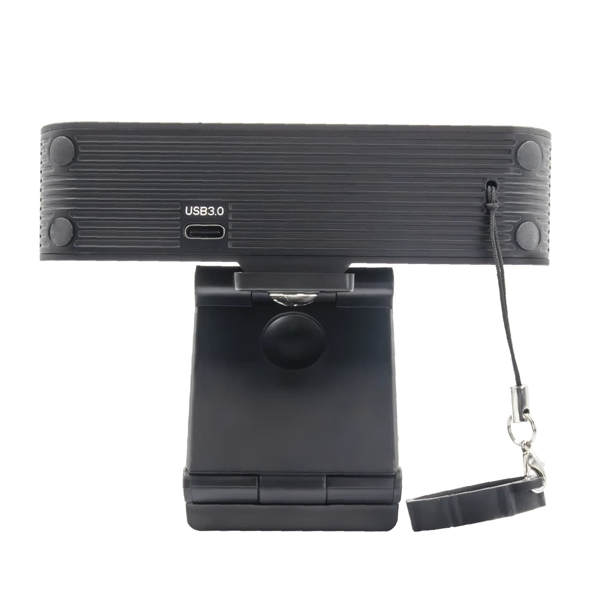 PeopleLink Nova X10 webcam, rear view showing USB-C port