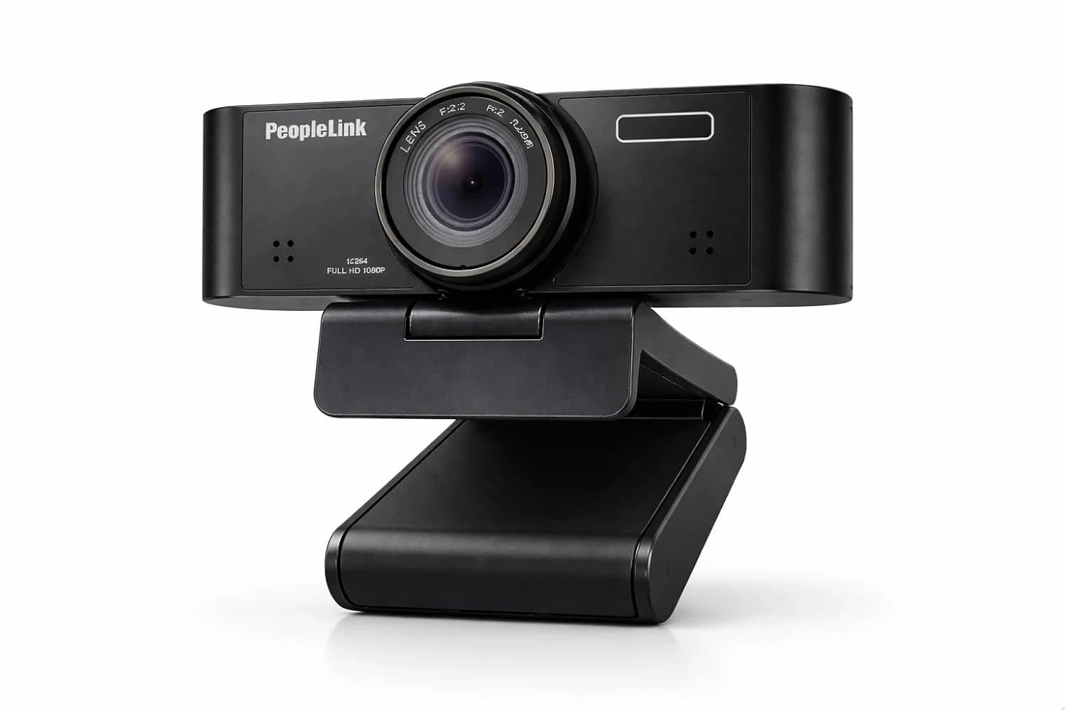 PeopleLink Orion C80 webcam, angled view