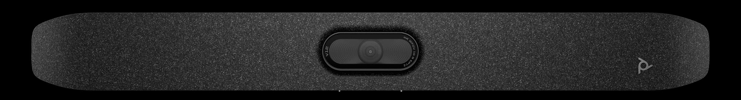 HP Poly Studio V12 USB video bar, front detail view