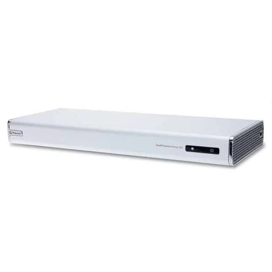 Polycom RealPresence Group 500 codec, front view