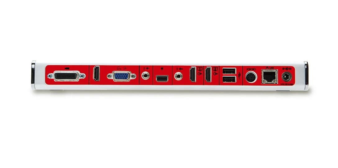 Polycom RealPresence Group 500 codec, rear panel