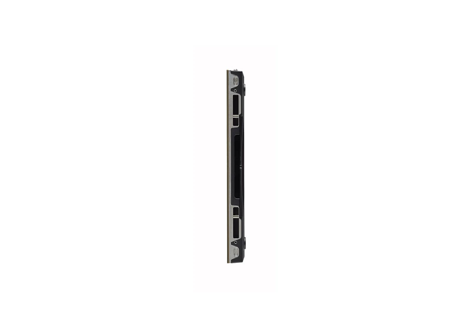 LG LSCB025 fine-pitch LED cabinet, side profile detail