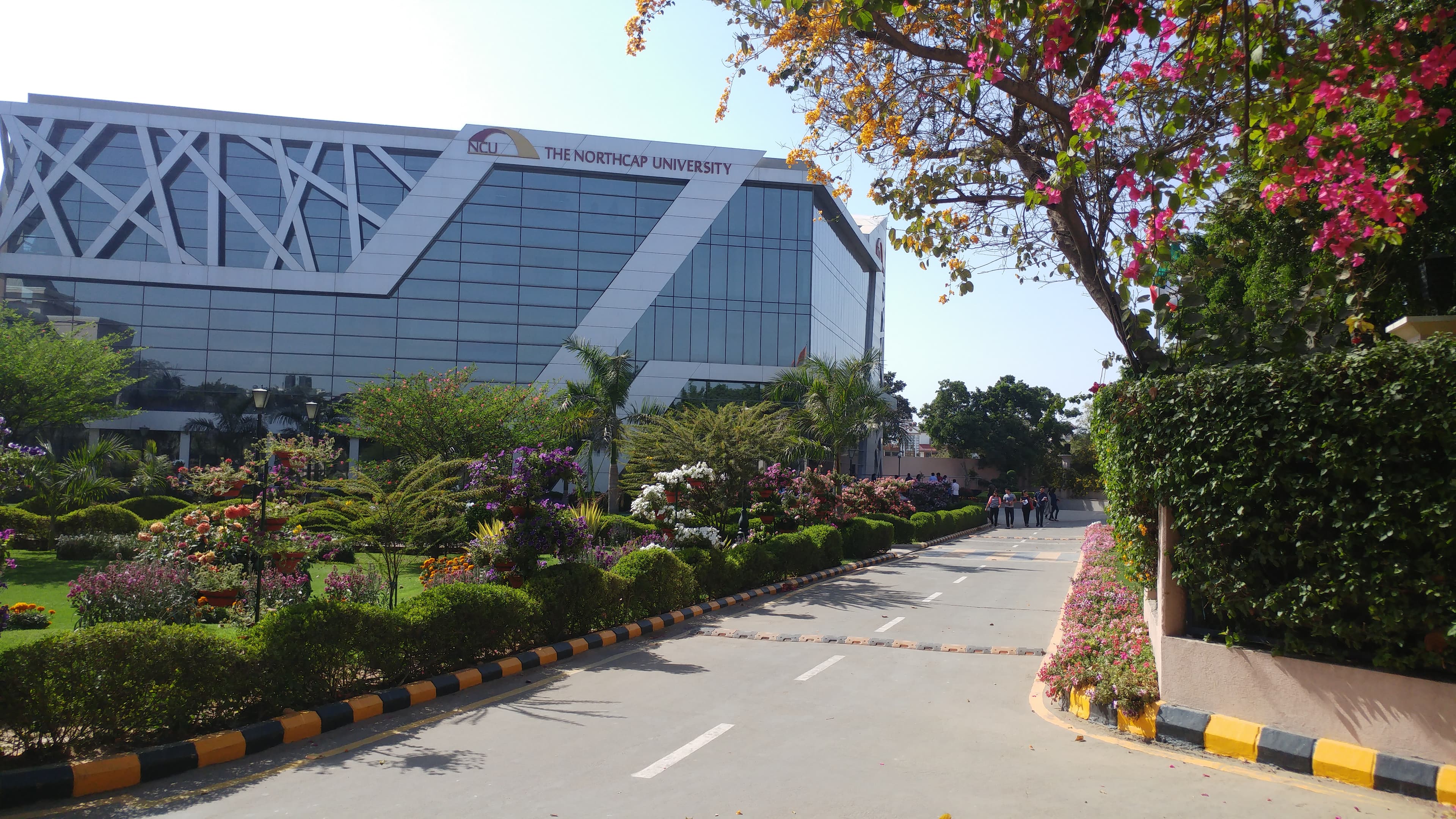 The NorthCap University campus building
