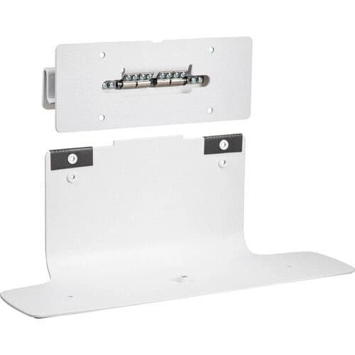 Poly Studio X52/V52 table stand, angled view