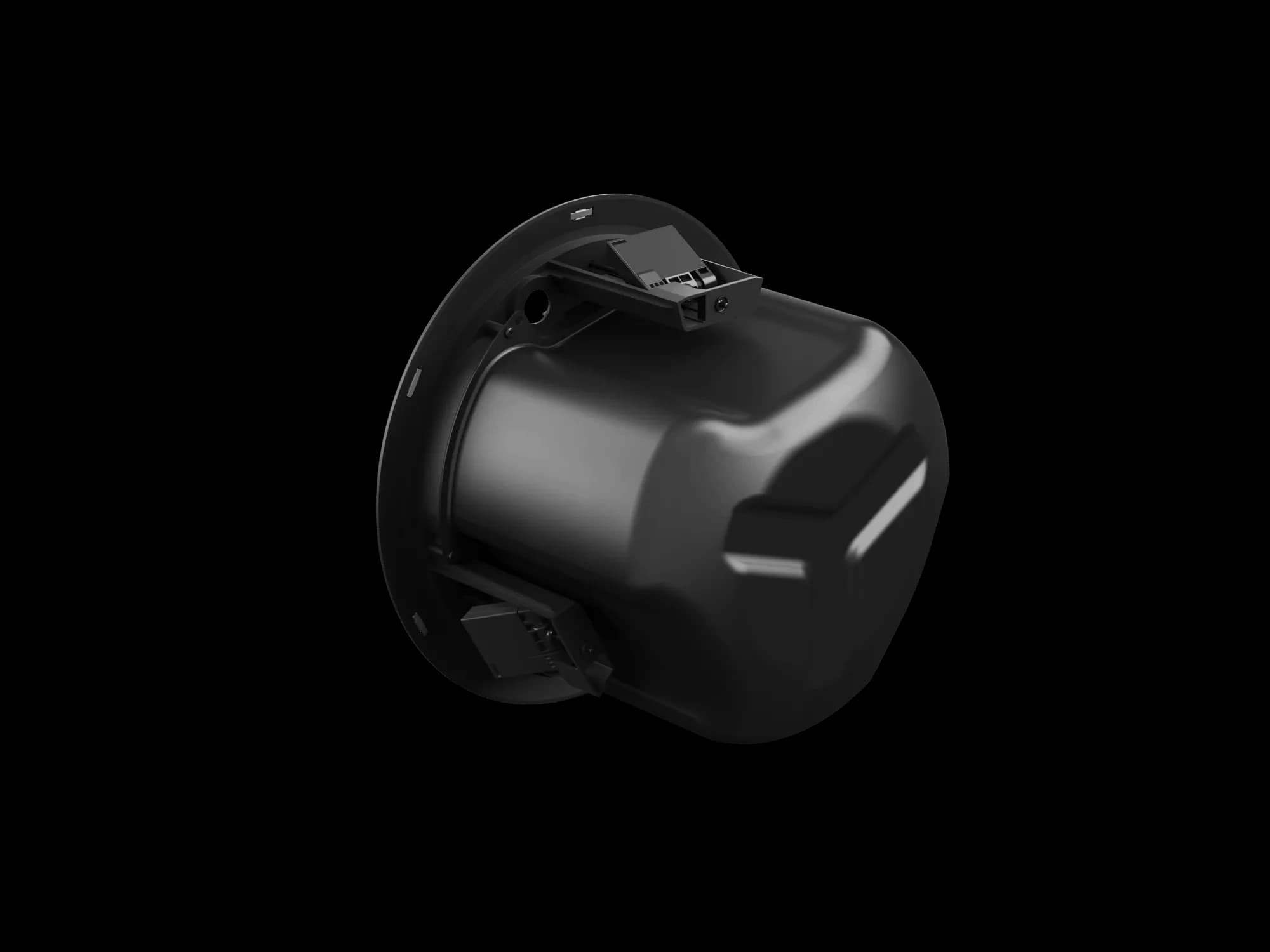 Bose DesignMax DM6C, angled rear view of backcan