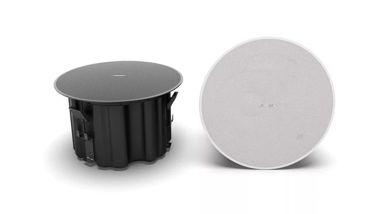 Bose DesignMax DM8C, pair showing enclosure and grille