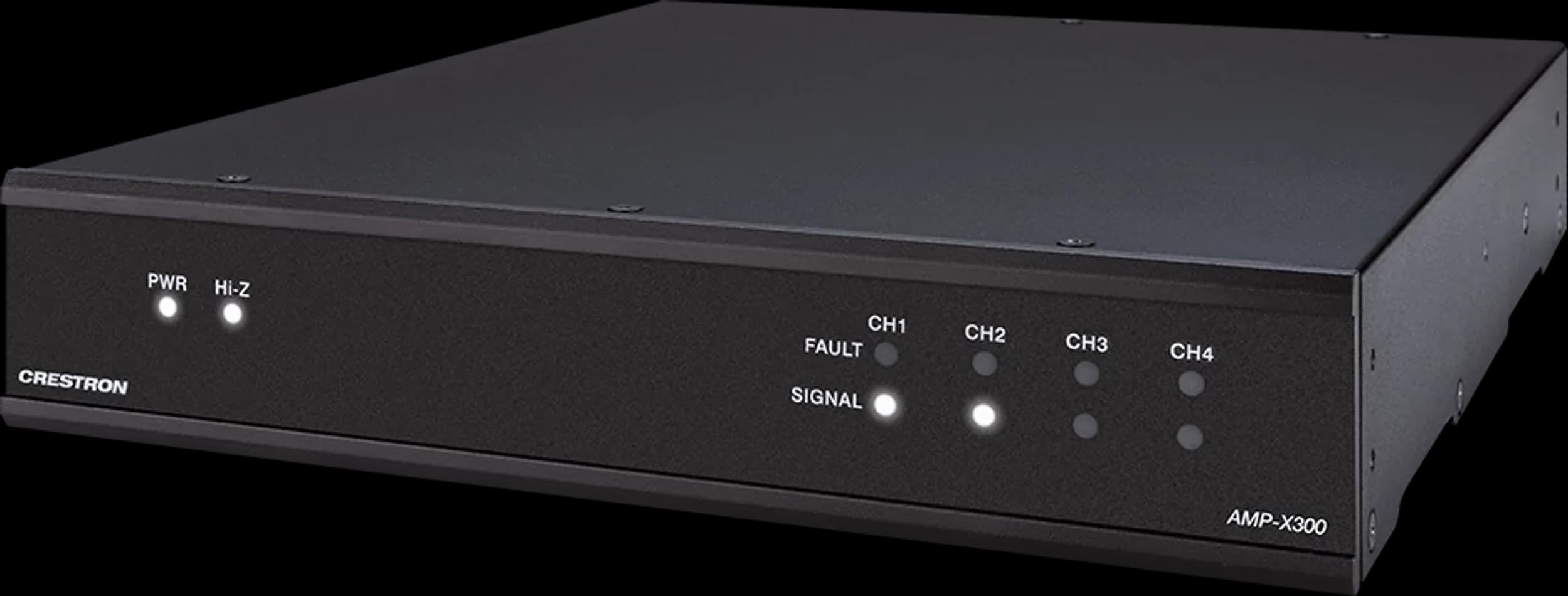 Crestron AMP-X300 4-channel X-Series amplifier, connections