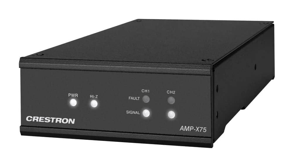 Crestron AMP-X75 commercial power amplifier