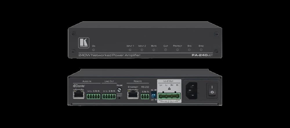 Kramer PA-240Net networked power amplifier