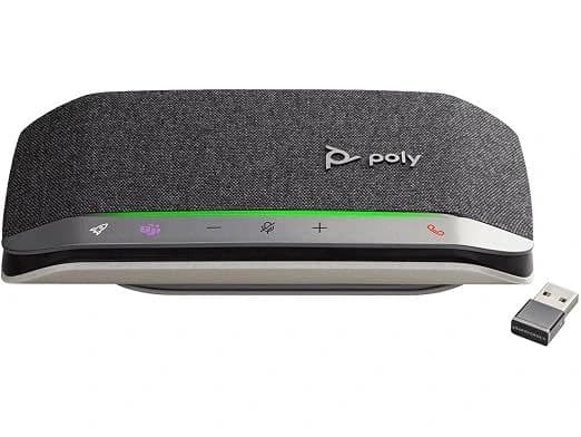Poly Sync 20+ speakerphone with BT600 Bluetooth adapter