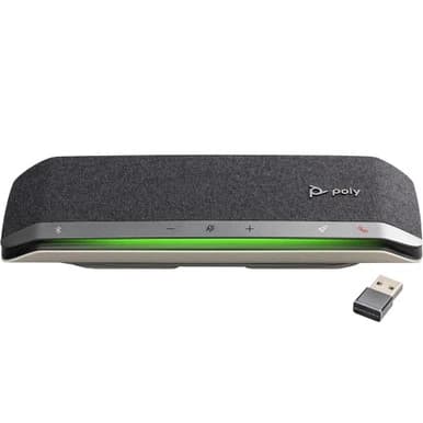 Poly Sync 40+ speakerphone with BT700 Bluetooth USB adapter