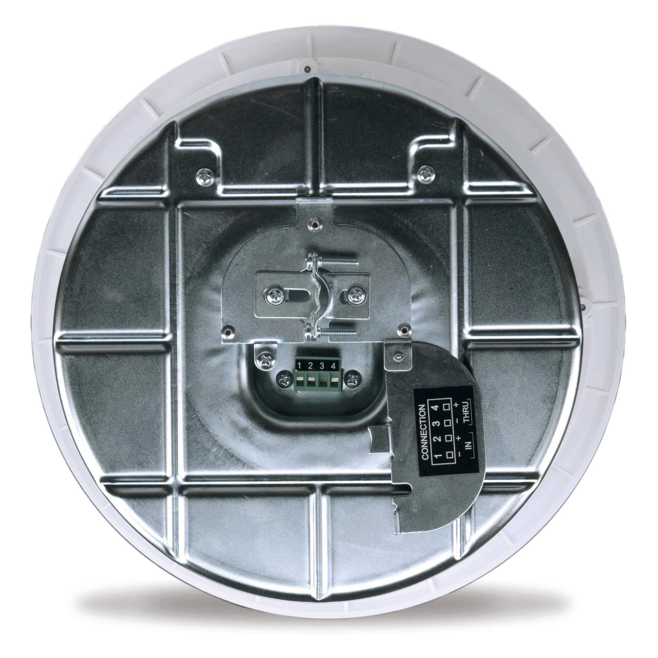QSC AcousticCoverage AC-C8T, rear view showing mounting and terminals