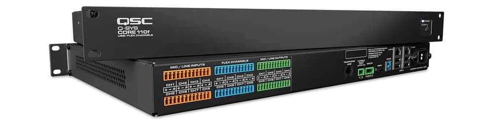 QSC Q-SYS Core 110f processor