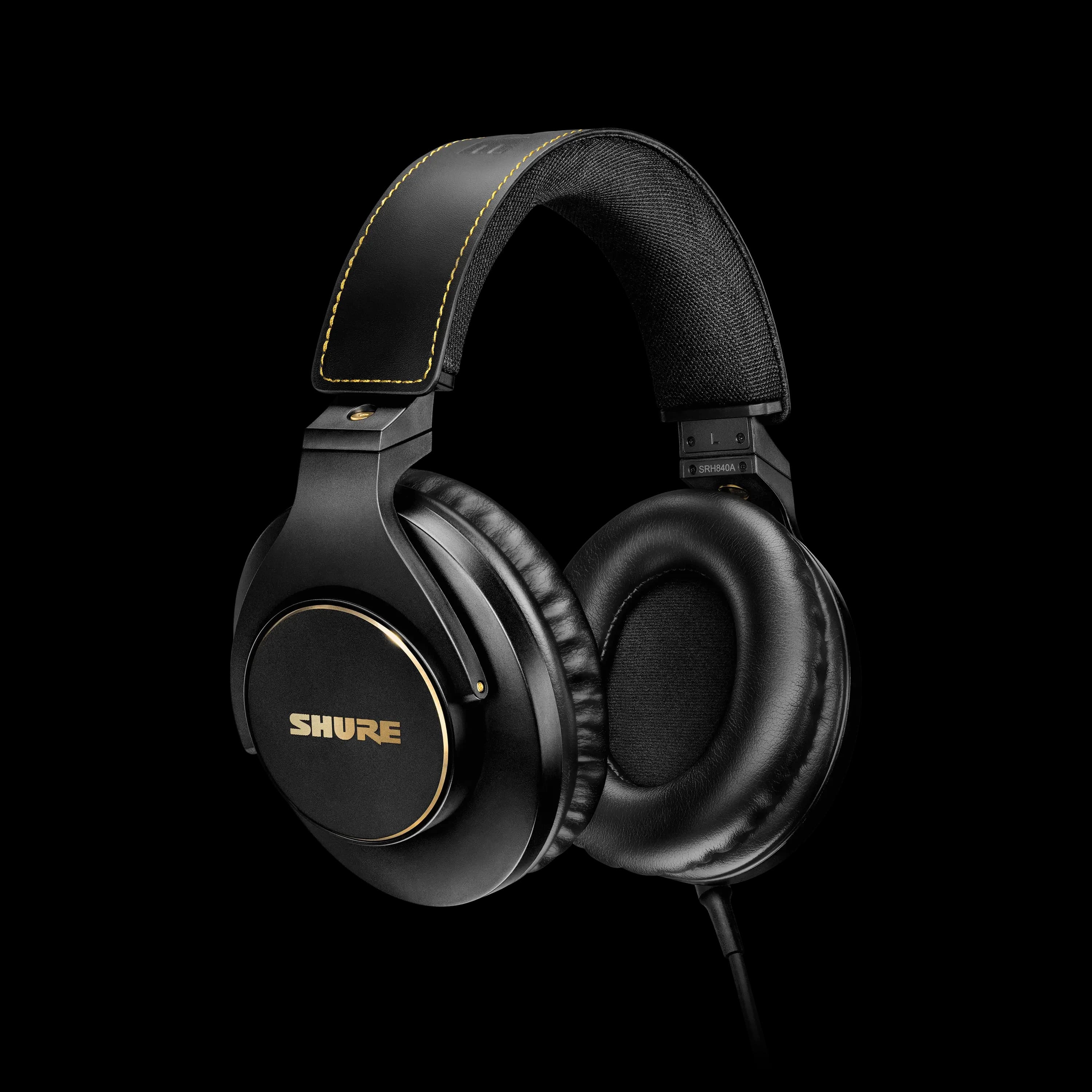 Shure SRH840A closed-back professional studio headphones