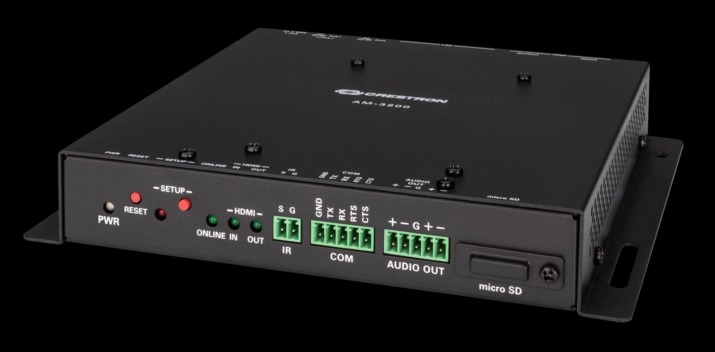 Crestron AirMedia Receiver AM-3200, angled front-left view