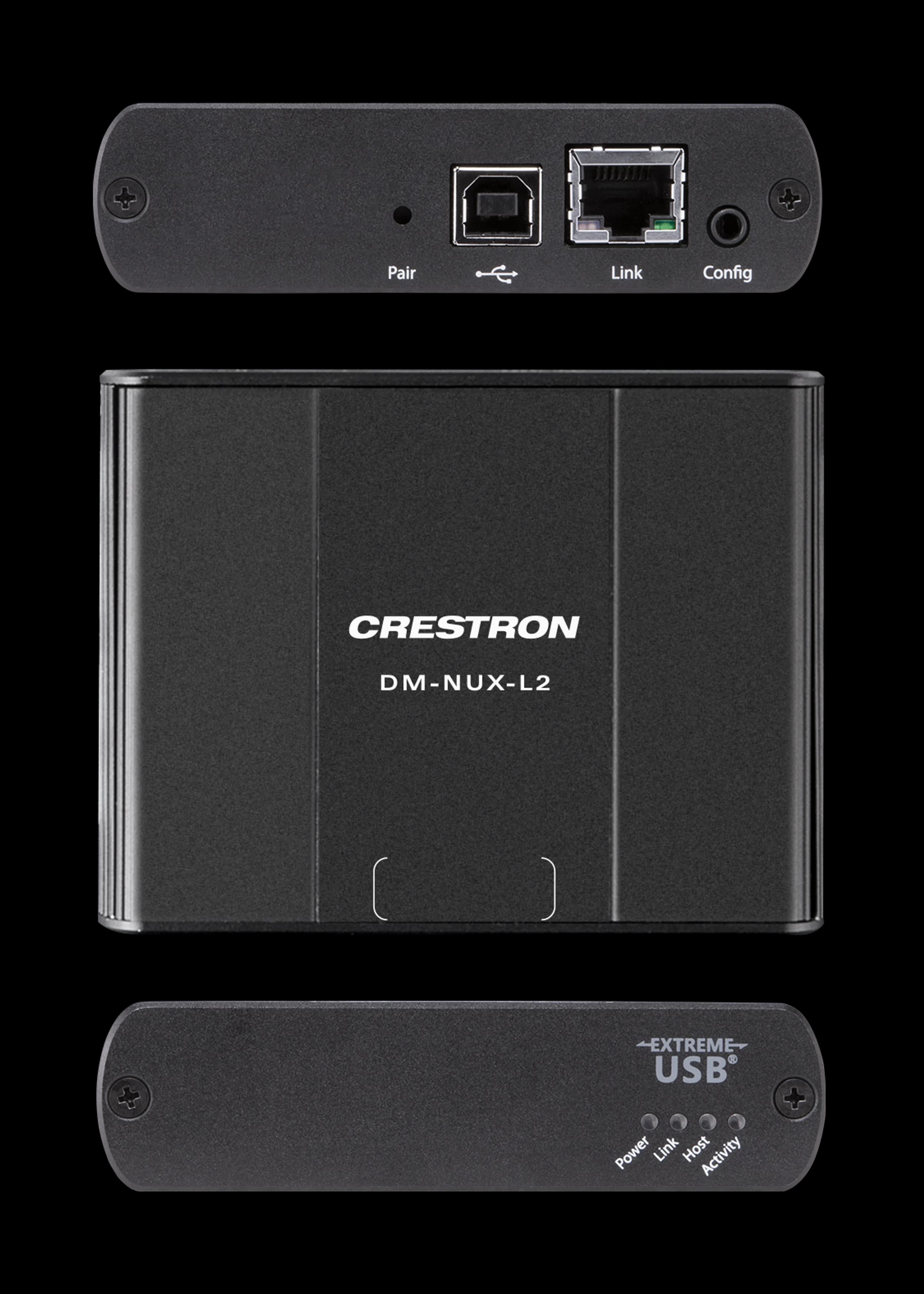 Crestron DM-NUX-L2 USB over network endpoint, composite view