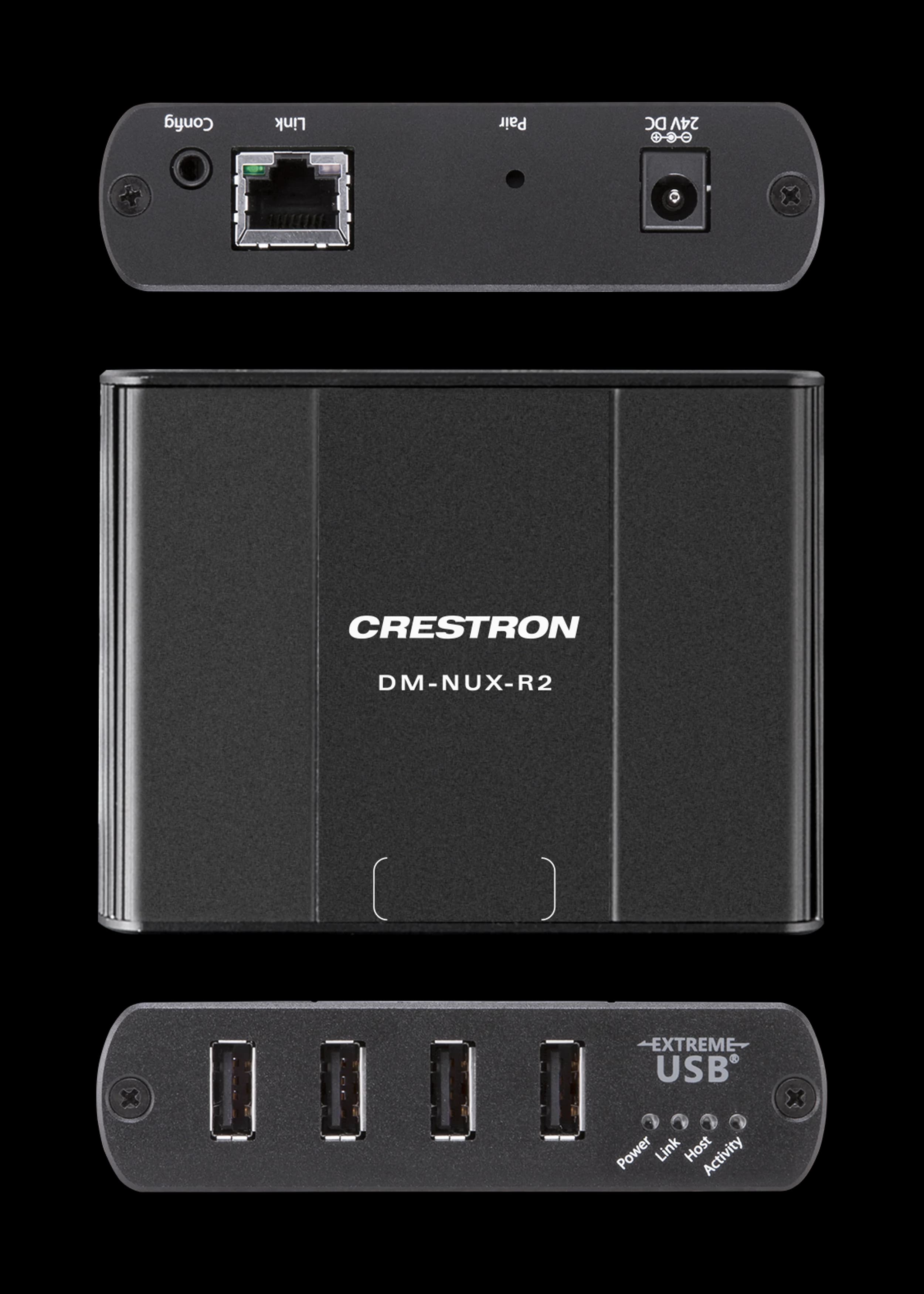 Crestron DM-NUX-R2 USB over network endpoint, composite view