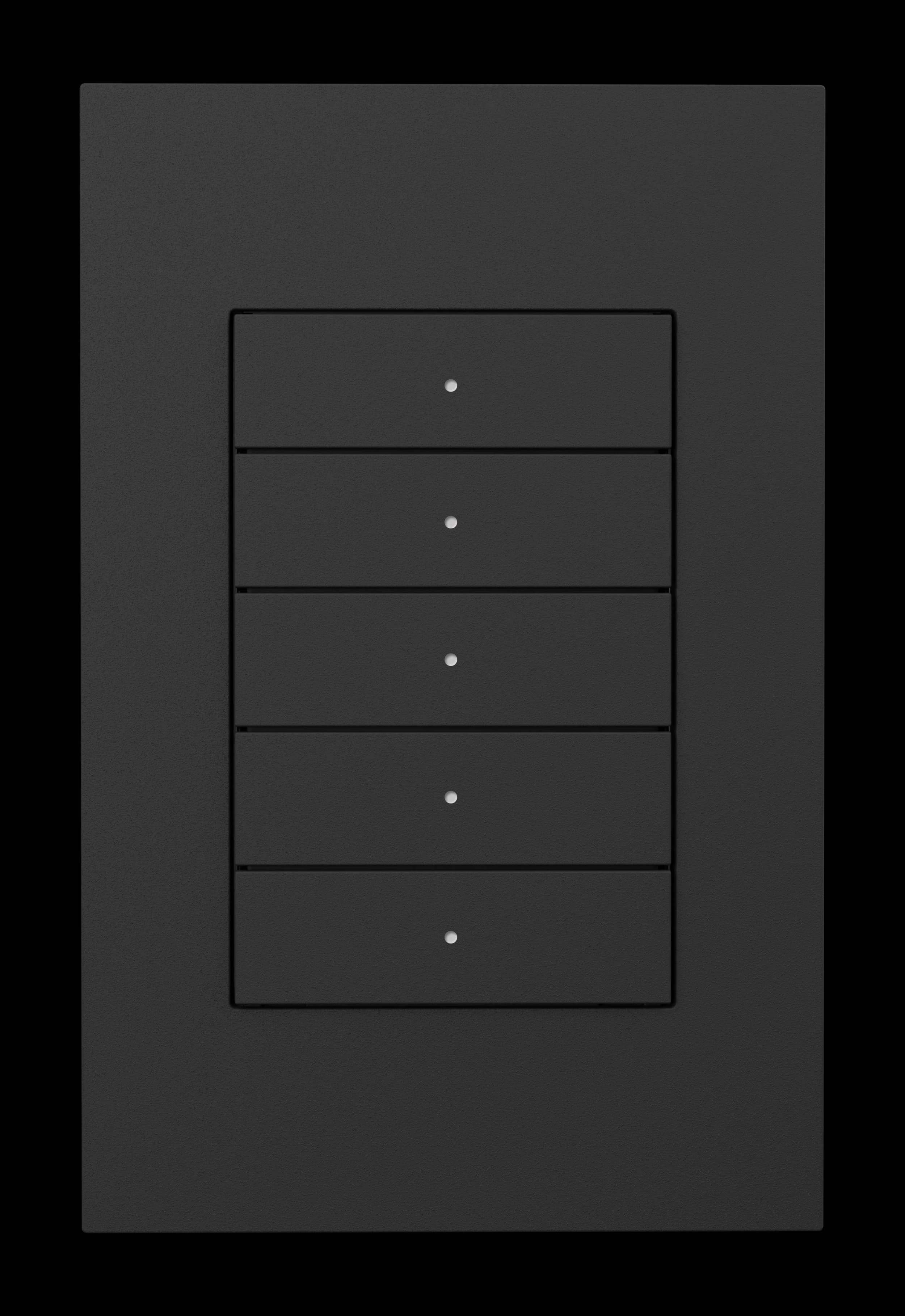 Crestron HZ2-KPCN-B Horizon 2 keypad, front view