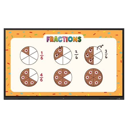 LG CreateBoard 65TR3ER interactive display