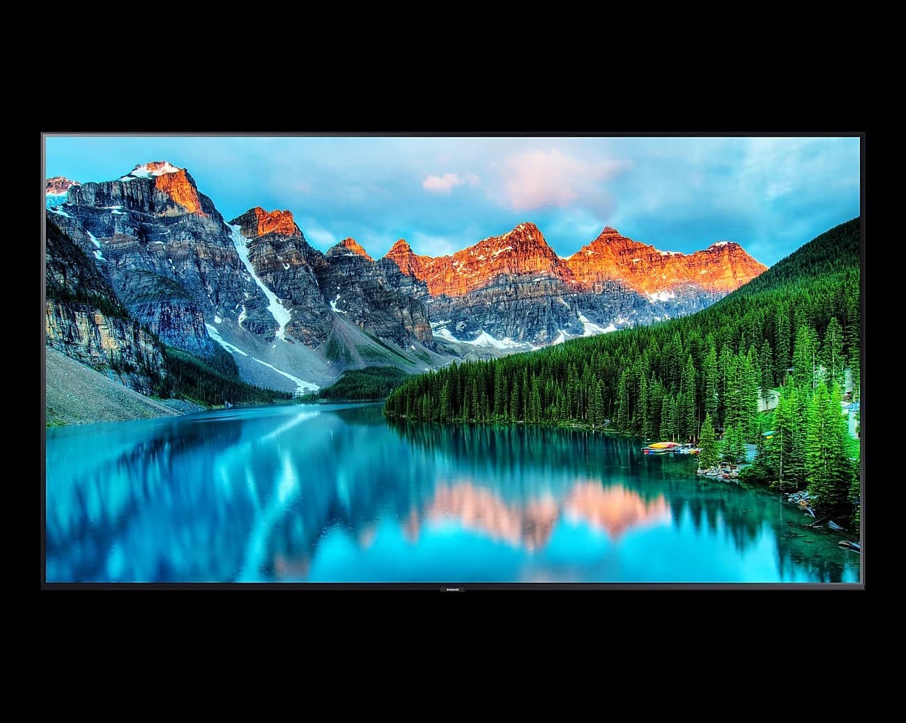 Samsung BE70T-H 70-inch Crystal UHD 4K business TV, front view