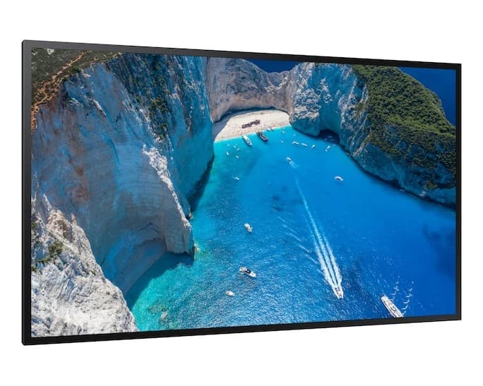Samsung OM75A window signage display