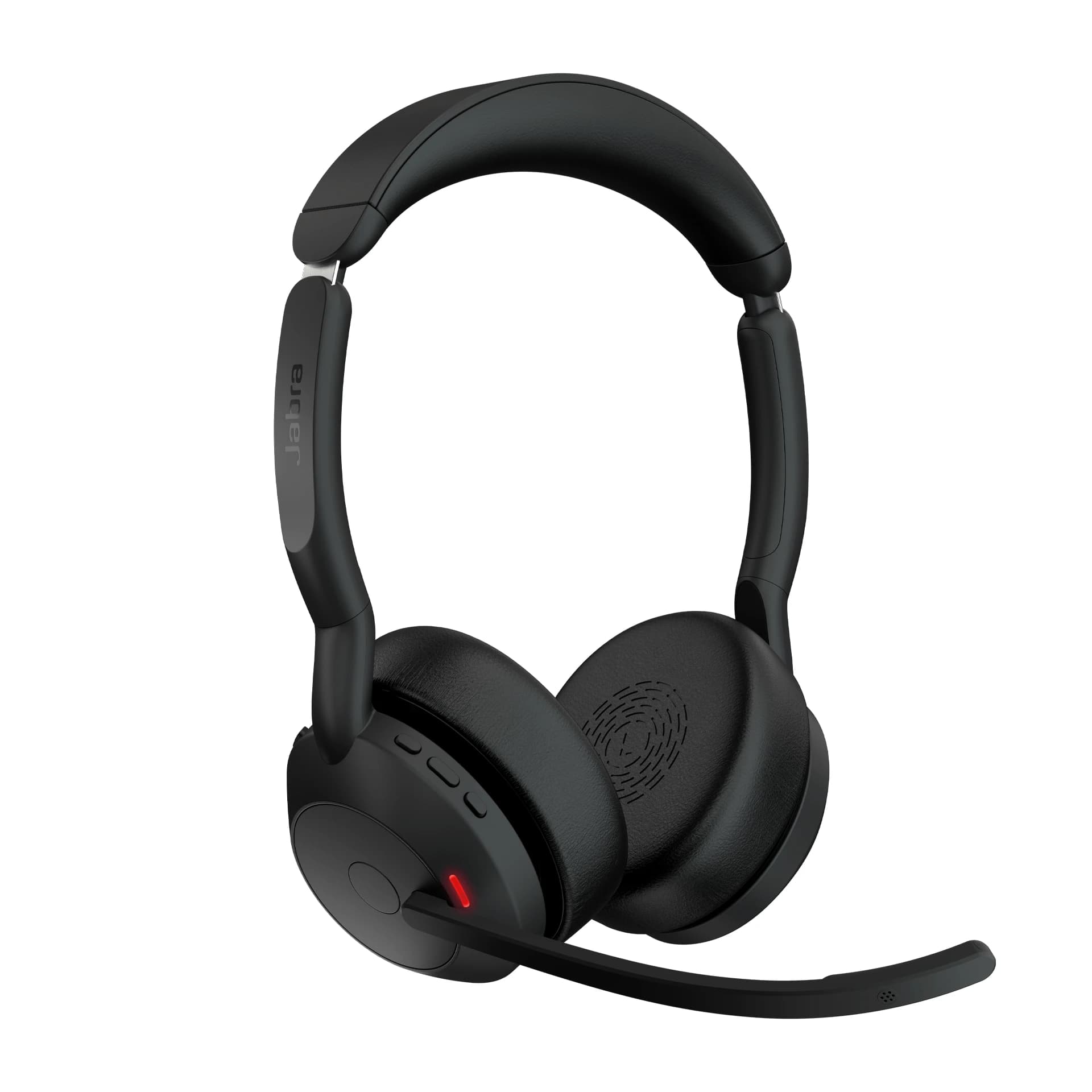 Jabra Evolve2 55 Bluetooth wireless headset, studio view