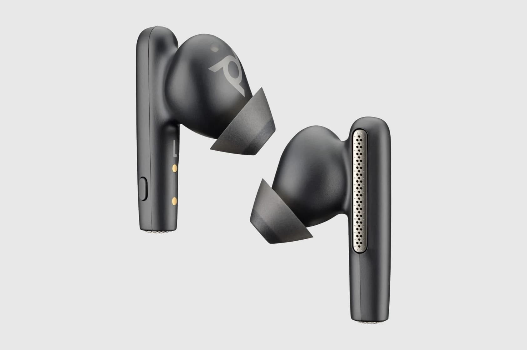 Poly Voyager Free 60 true wireless earbuds, studio view