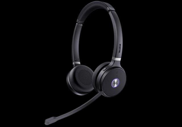 Yealink WH66 Dual headset, studio product view