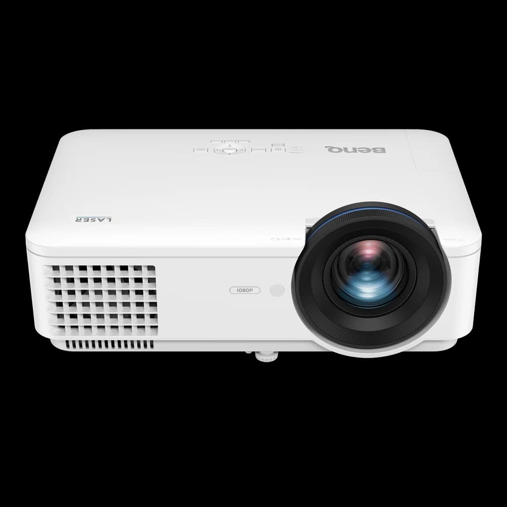 BenQ LH820ST short-throw laser projector, angled view