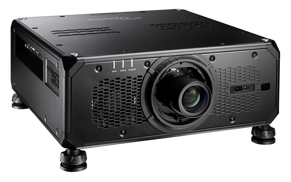 Optoma ProScene ZU1700 installation laser projector, angled view