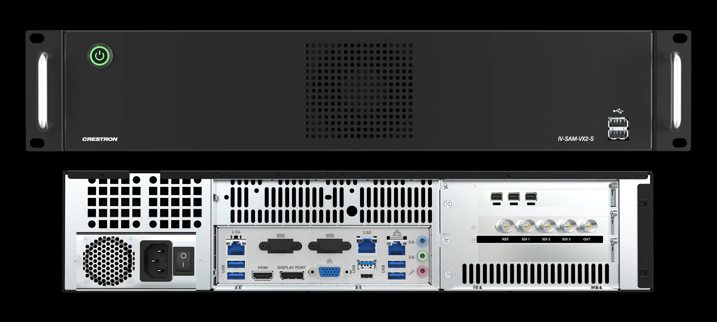 Crestron IV-SAM-VX2-S Automate VX system, connections