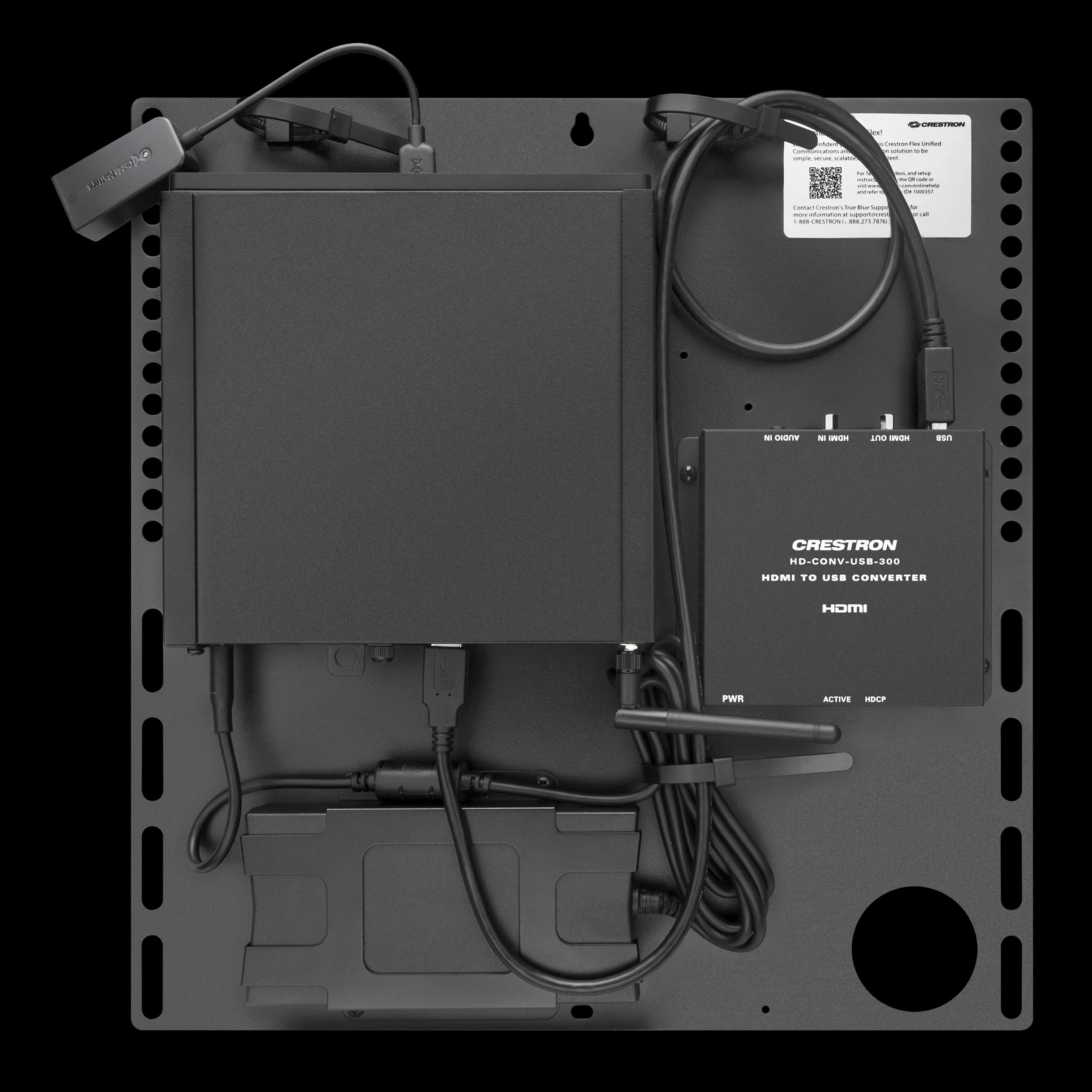 Crestron UC-B31-T kit — included UC-BRKT-200-S-T-ASSY bracket assembly